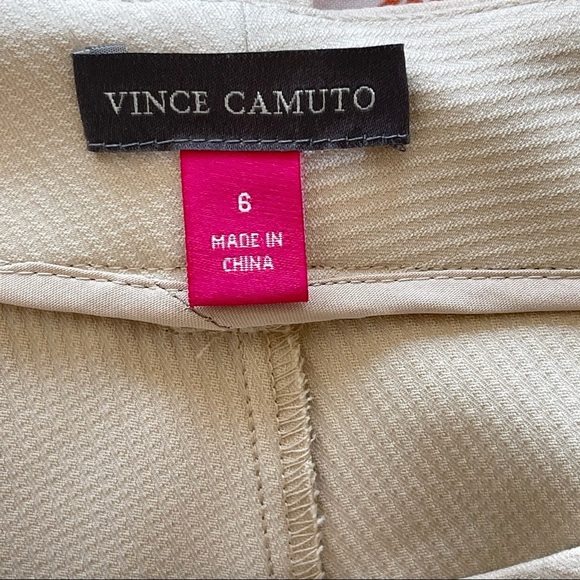 NWT Vince Camuto Cargo Detail Textured Twill Pants - Picture 10 of 16